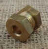 Rear Brake Cable Guide - brass ferrule