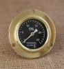 Oil Pressure Gauge 0-25psi Black faced