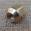 Wheel Nut - Hard Brass